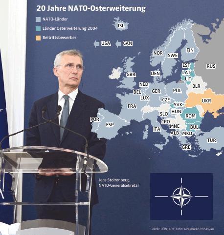 2004 fand die größte NATO-Erweiterung statt