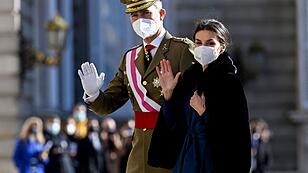 Spaniens Königspaar, Felipe VI. und Letizia, besucht Wien